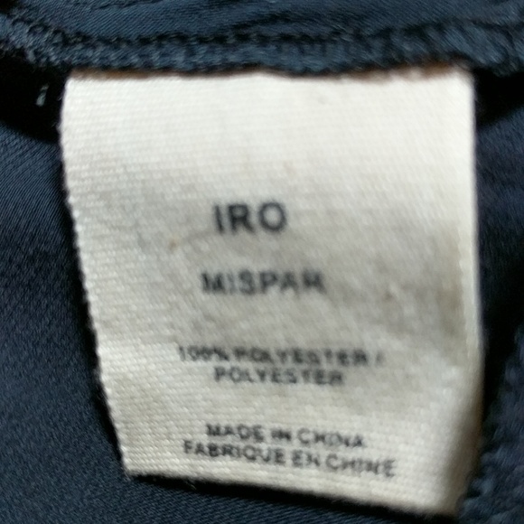 IRO Black Layered Camisole Top - Picture 8 of 8